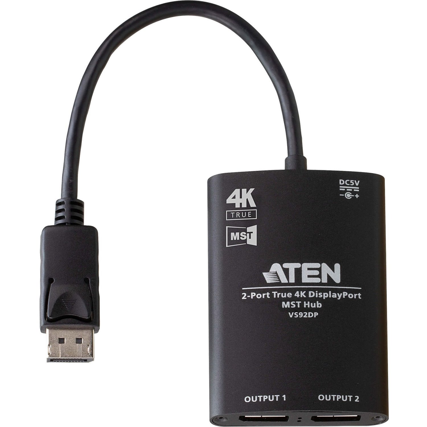 ATEN 2-Port True 4K DisplayPort MST Hub