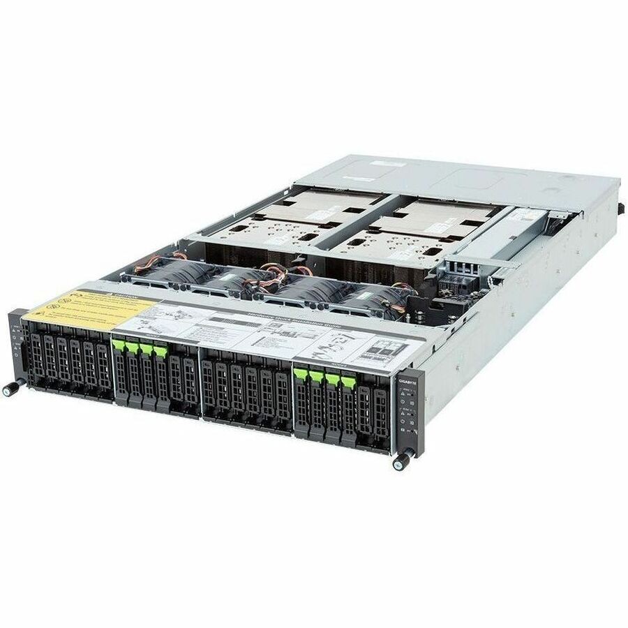 GIGABYTE H223-V10-AAW1 Server Barebone System - 2U Rack-mountable - 1 x Processor Support - NVIDIA