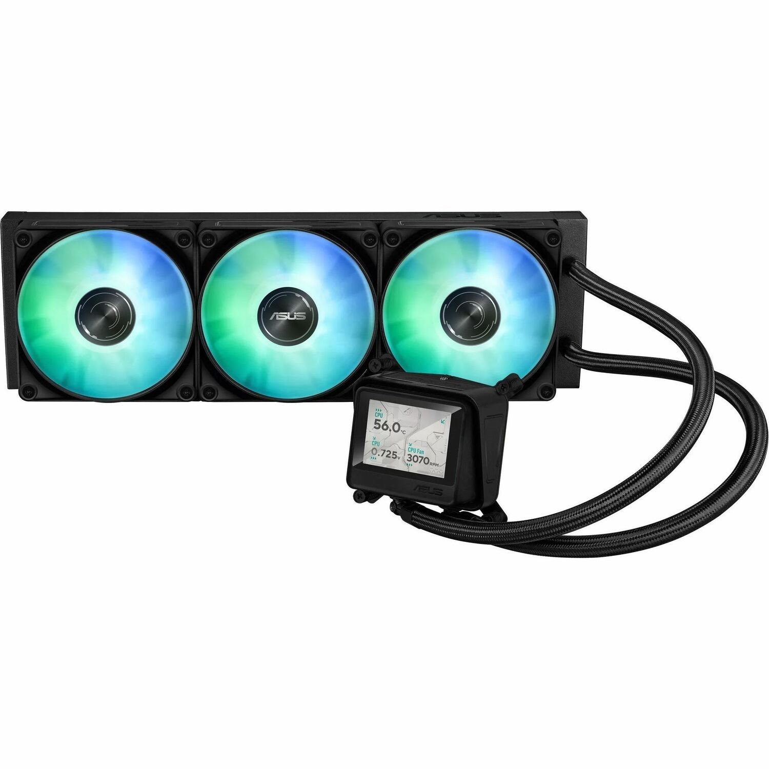 Asus AYW GAMING LC 360 ARGB LCD 1 Cooling Fan/Radiator/Water Block/Pump - CPU