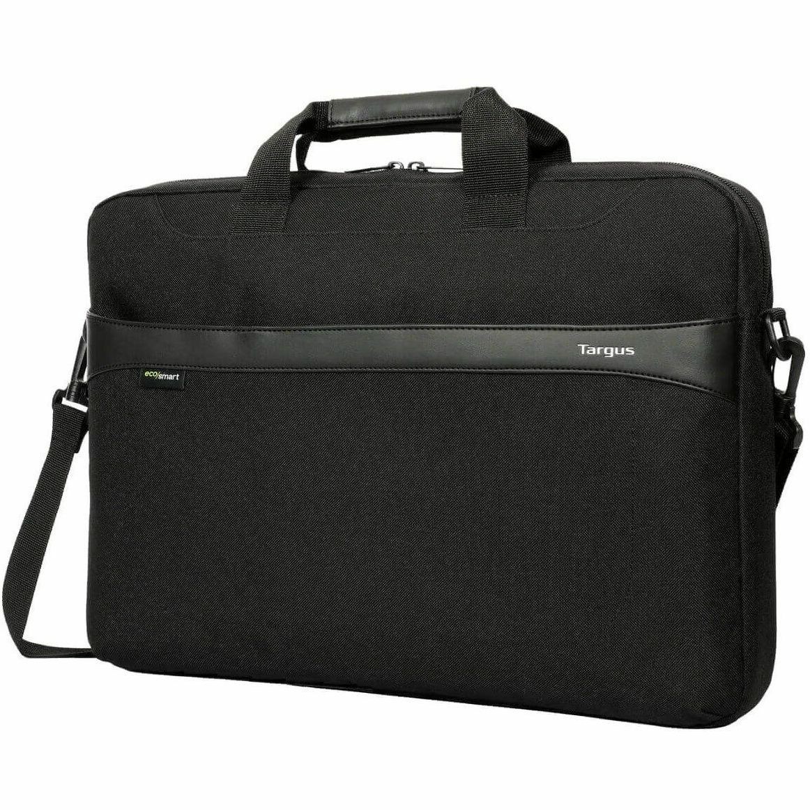 TARGUS 13-14" GEOLITE ECOSMART SLIM LAPTOP BRIEFCASE - BLACK