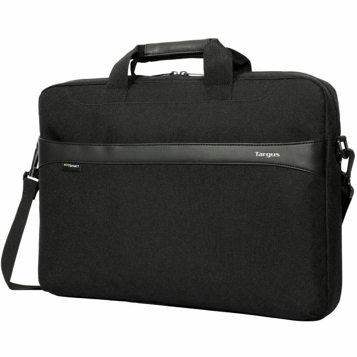 Targus GeoLite EcoSmart TBS576GL Carrying Case (Slipcase) for 13" to 14" Notebook, Smartphone, Accessories - Black