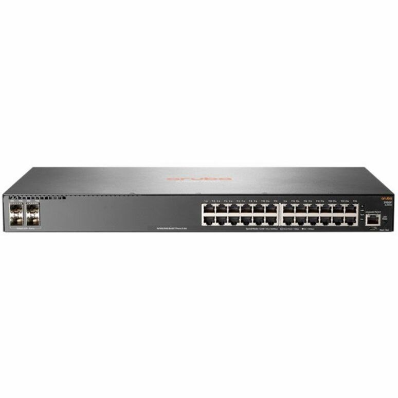 HPE 2930F 24G 4SFP 24 Ports Manageable Layer 3 Switch - Gigabit Ethernet - 1000Base-X, 10/100/1000Base-TX