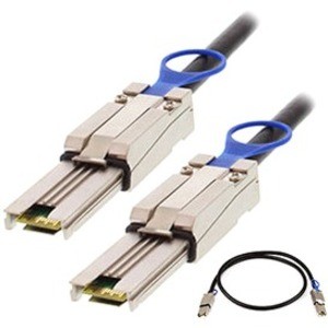 AddOn 3m HP J9736A Compatible SFF-8644 External Mini-SAS HD Male to Male Storage Cable