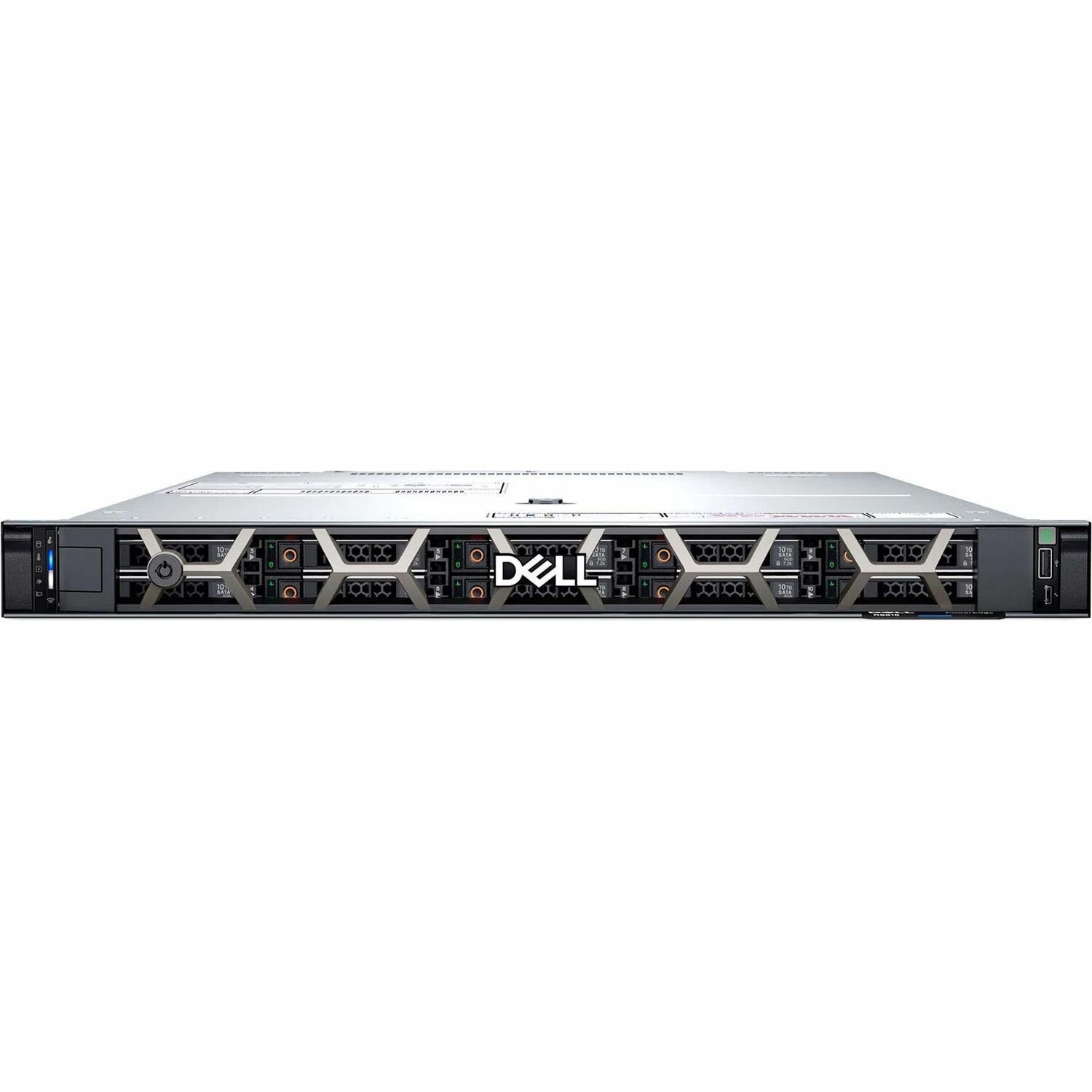 Dell EMC PowerEdge R6615 1U Rack Server - EPYC 9124 3 GHz - 32 GB RAM - 480 GB SSD - (1 x 480GB) SSD Configuration - Serial Attached SCSI (SAS), Serial ATA Controller
