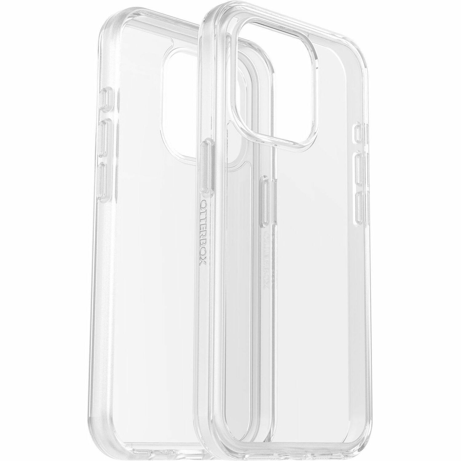 OtterBox Symmetry Case for Apple iPhone 15 Pro Smartphone - Clear - 1