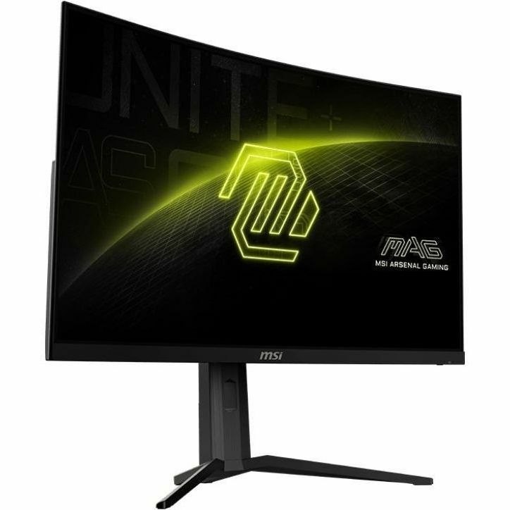 MSI MAG 321CUP 32" Class UW-QHD Curved Screen Gaming LED Monitor - 16:9 - Metallic Black, Black