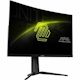 MSI MAG 321CUP 32" Class UW-QHD Curved Screen Gaming LED Monitor - 16:9 - Metallic Black, Black