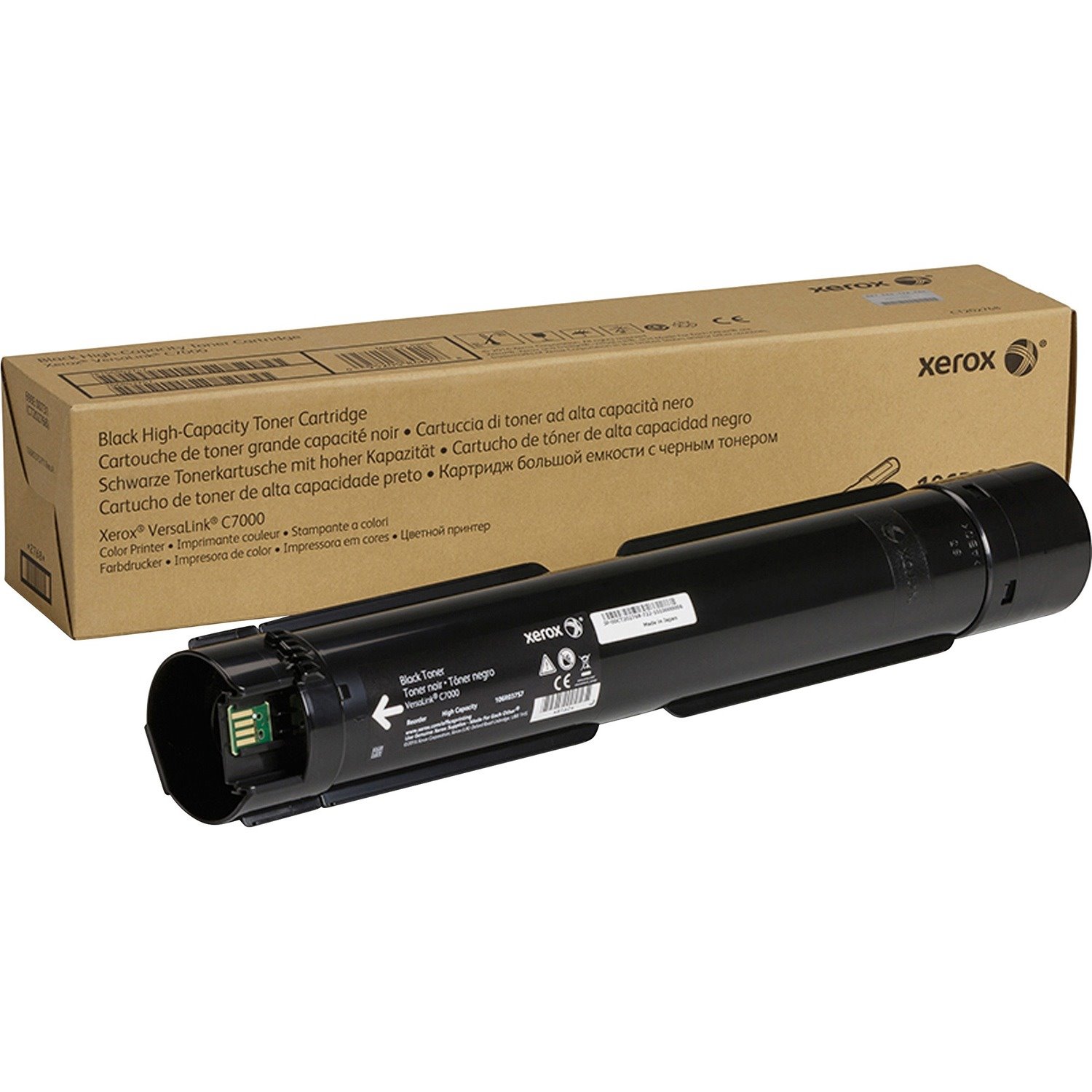 Xerox Original High Yield Laser Toner Cartridge - Black - 1 Each