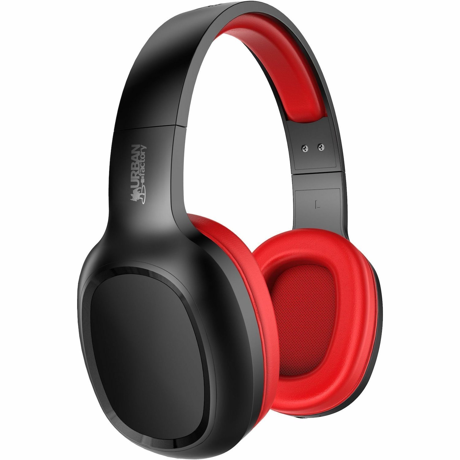 Urban Factory Movee Wireless On-ear, Over-the-head Stereo Headset - Black, Red