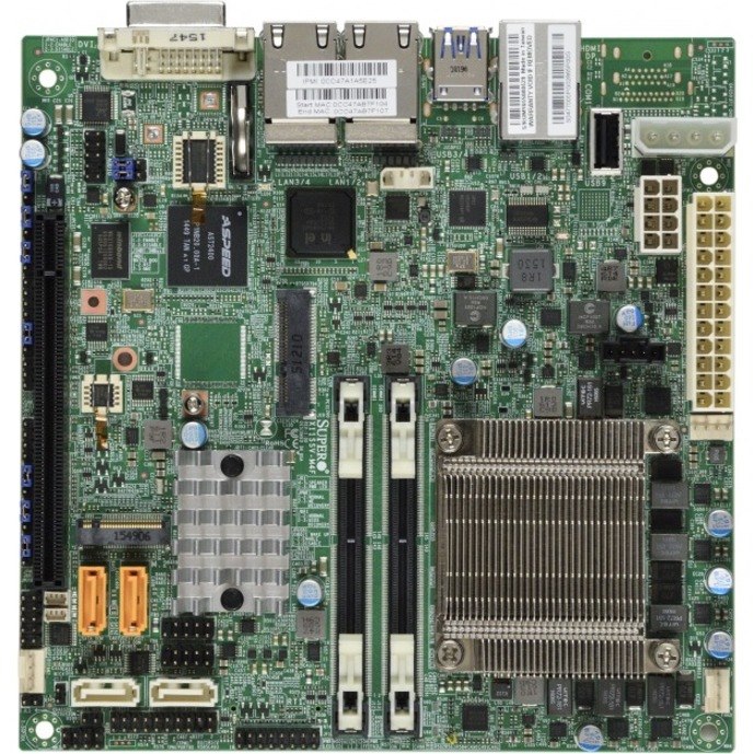 Supermicro X11SSV-M4F Server Motherboard - Intel C236 Chipset - Socket BGA-1440 - Mini ITX