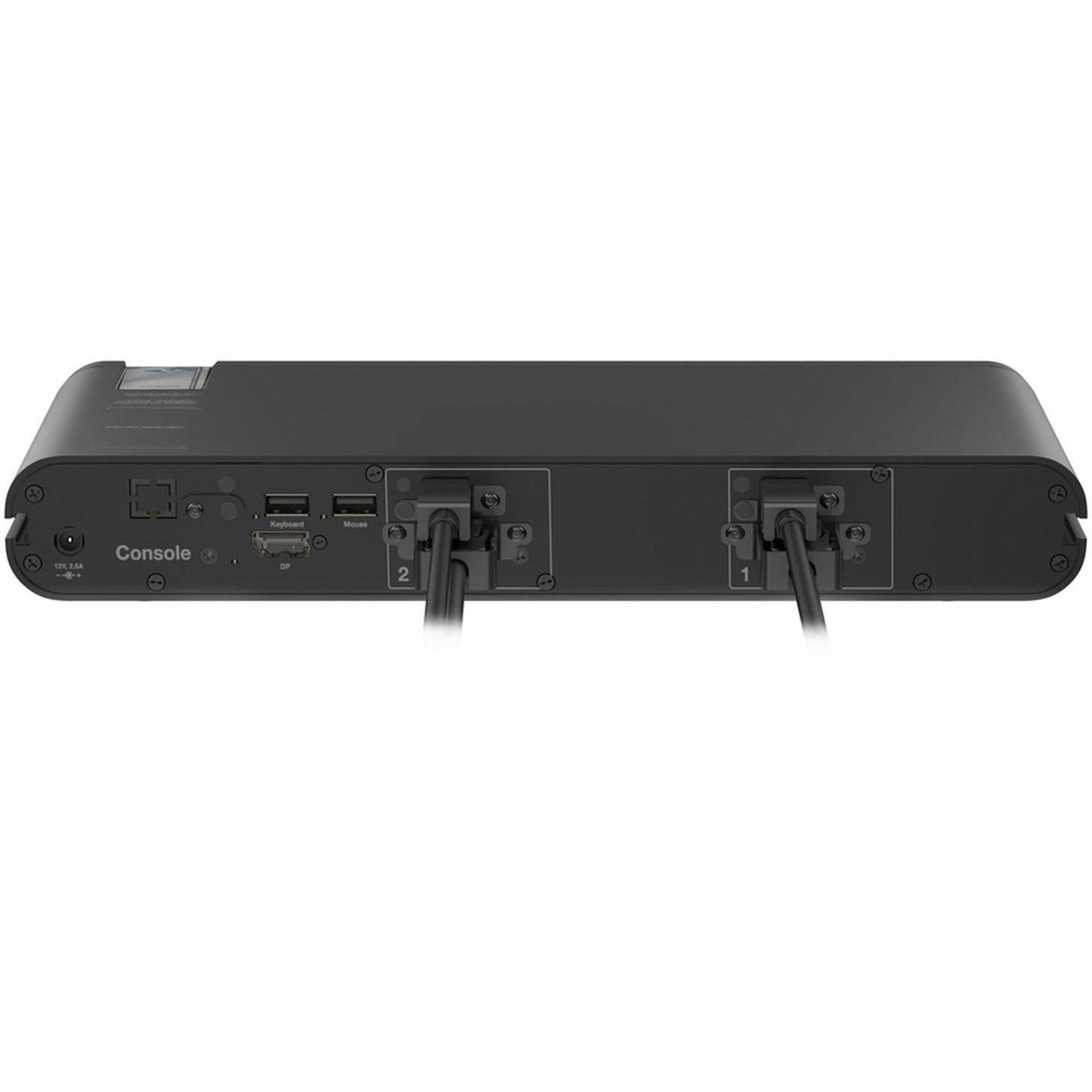 Belkin Cybersecurity and Secure KVM IsoClave RED/BLACK Secure KVM Switch, 2-Port Single Head