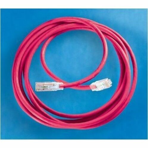 Ortronics Clarity CAT5E Modular Patch Cord, 20 ft, Red