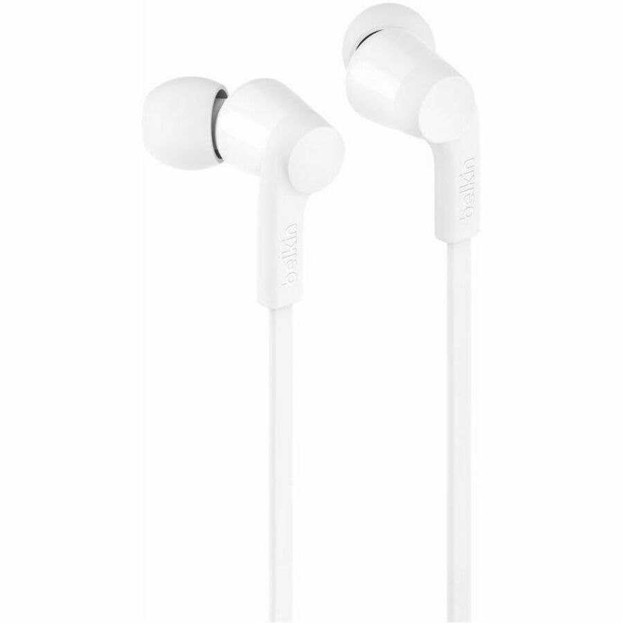 Belkin SOUNDFORM Wired Earbud Stereo Earset - White