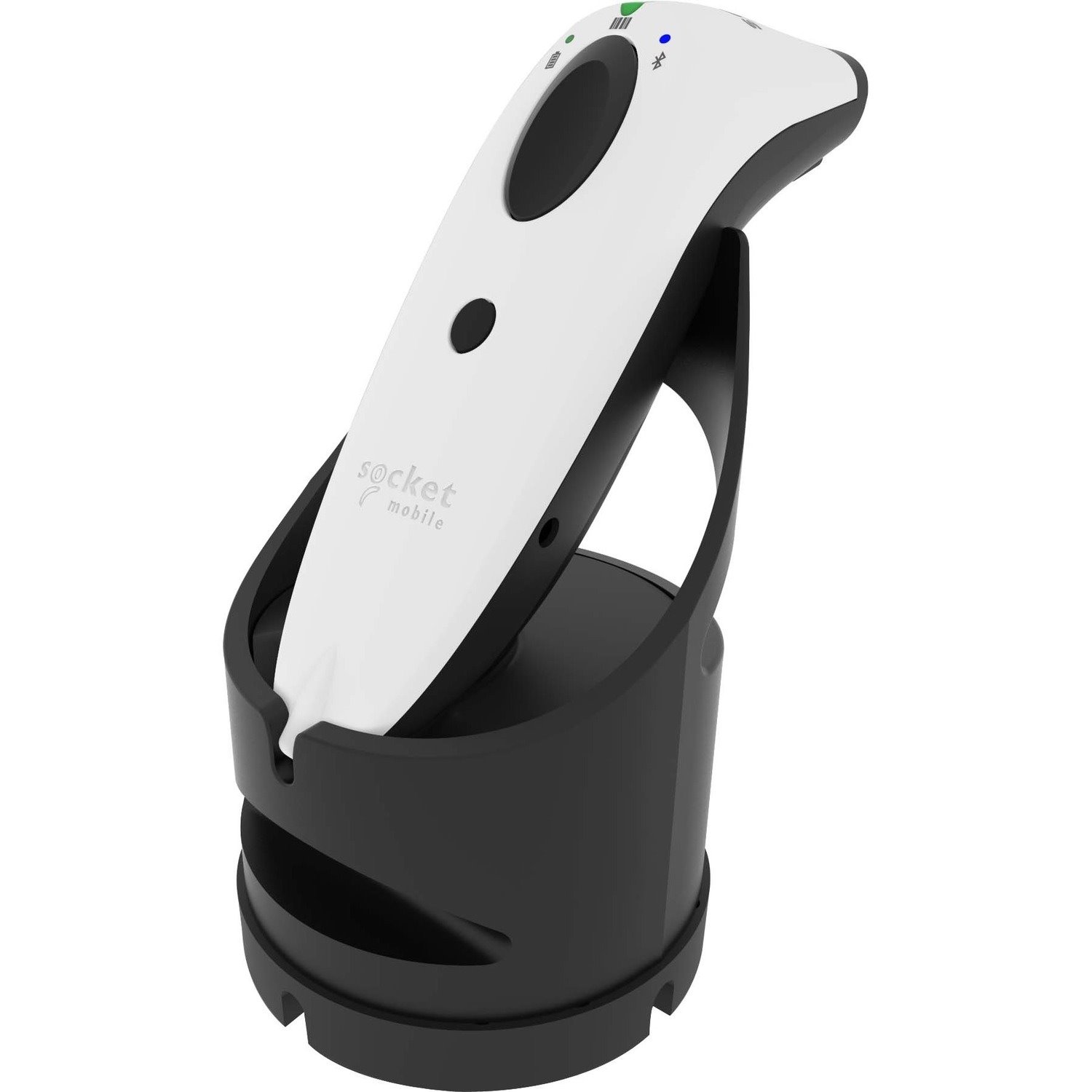 Socket Mobile SocketScan&reg; S740, Universal Barcode Scanner, White & Black Dock