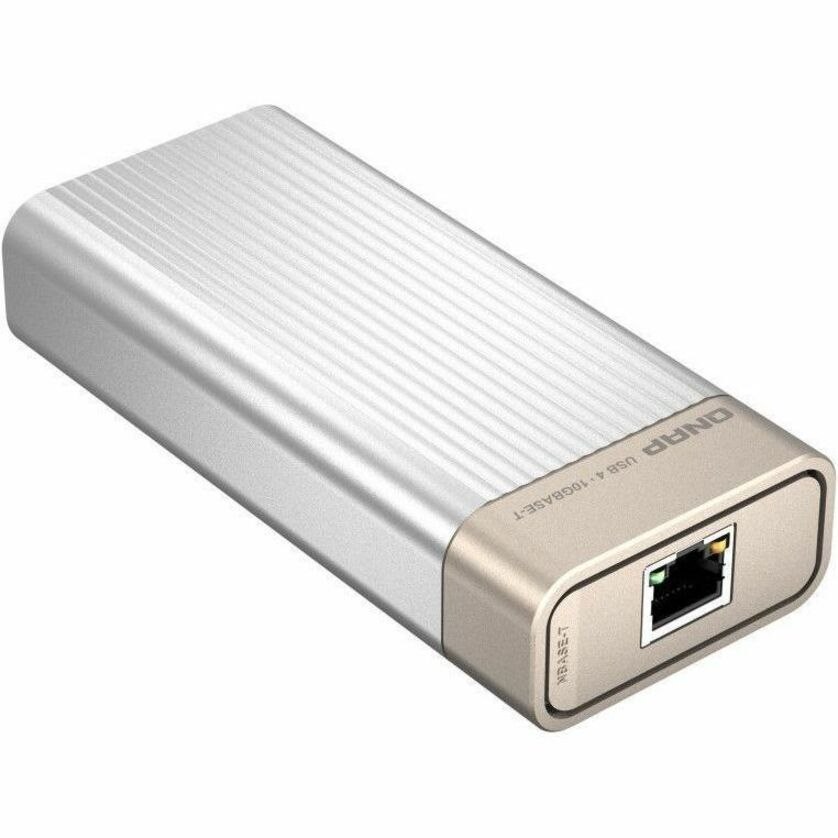 QNAP QNA-UC10G1T 10Gigabit Ethernet Adapter for Computer, Mac - 10GBase-T - Portable