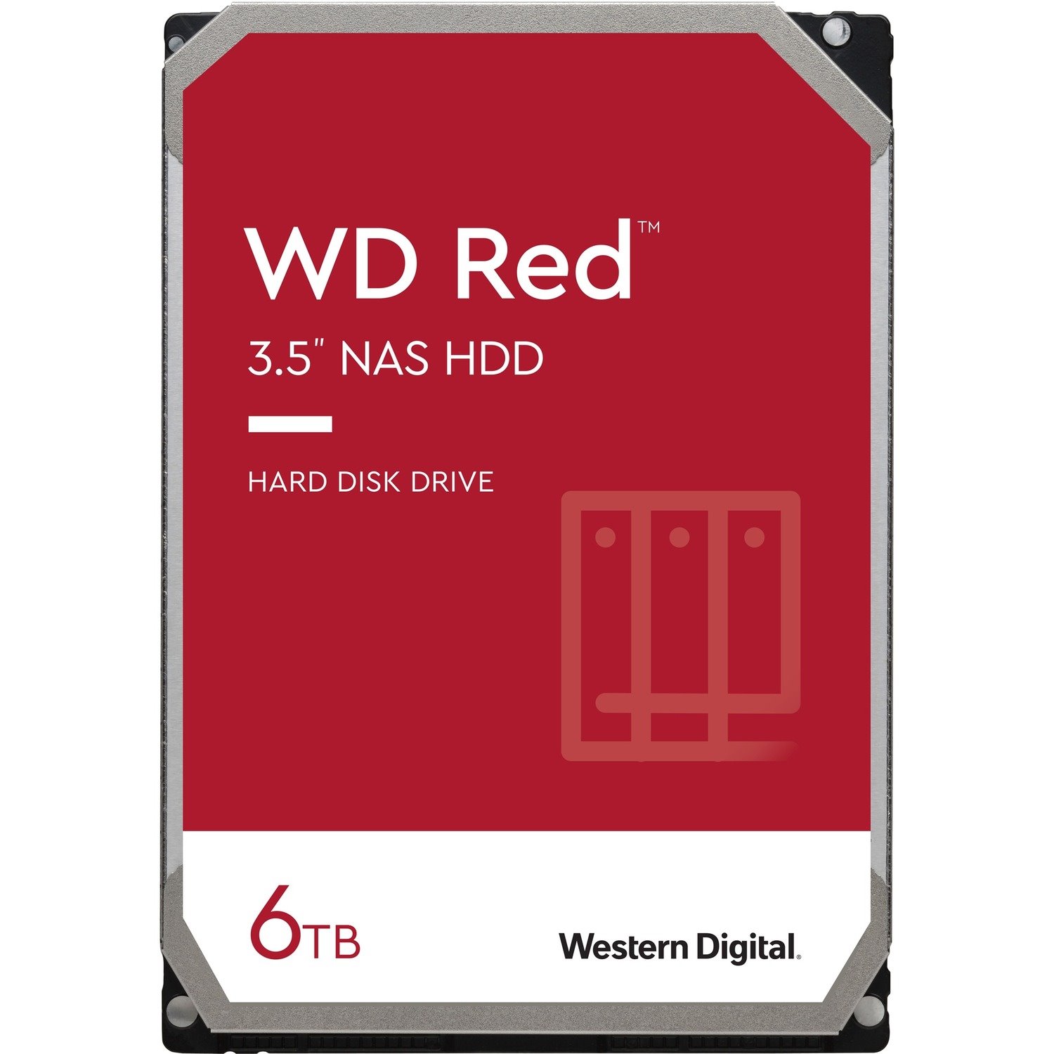 Western Digital Red WD60EFAX 6 TB Hard Drive - 3.5" Internal - SATA (SATA/600)