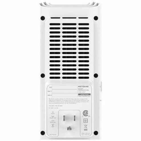 Netgear Nighthawk EXS27 Dual Band Wi-Fi 7 IEEE 802.11a/b/g/n/ac/ax/be/k 5 Gbit/s Wireless Range Extender