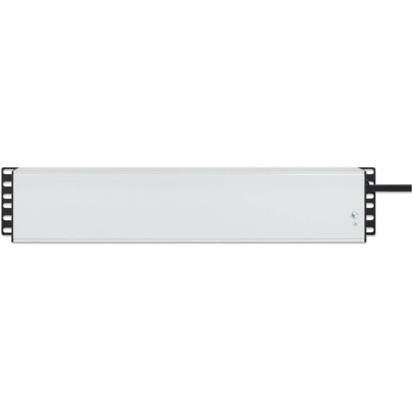 19" 2U PDU 15-way UK, With 2P air breaker, Rackmount, Power Distribution Unit, UK 3-pin outlets, 3m power cord, output