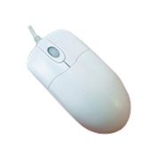 Seal Shield STWM042 Mouse - USB - Optical - 2 Button(s) - White, Silver