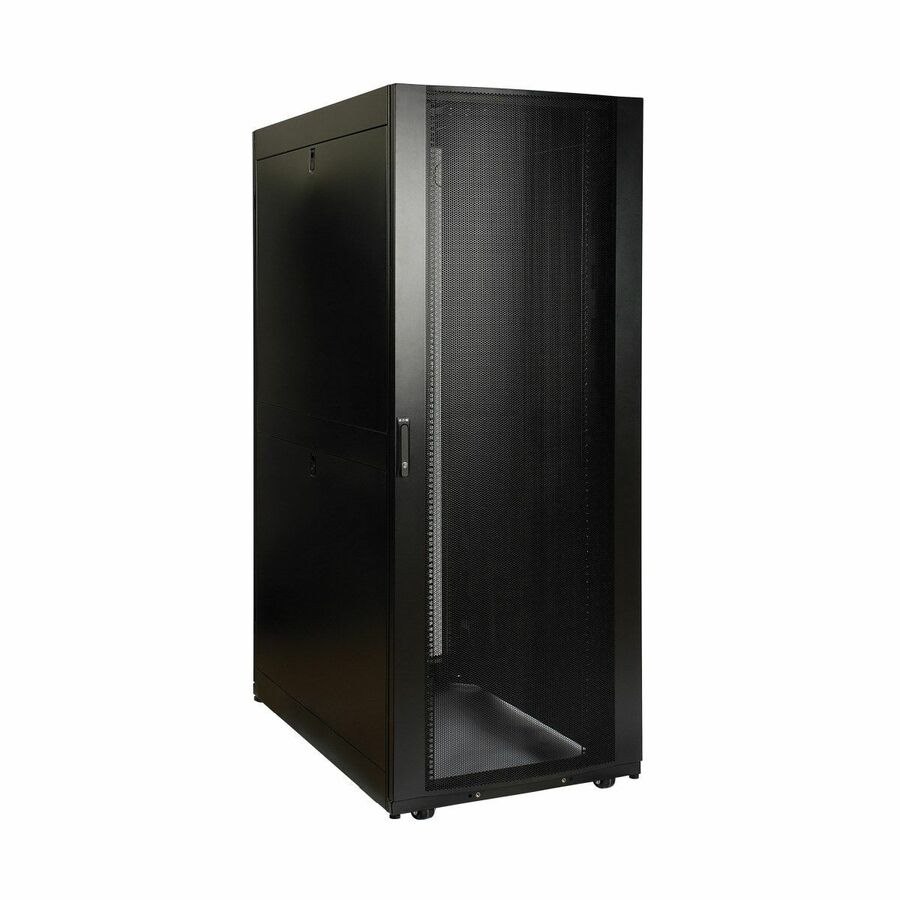 Eaton Tripp Lite Series 48U SmartRack Deep and Wide Rack Enclosure Cabinet with doors & side panels