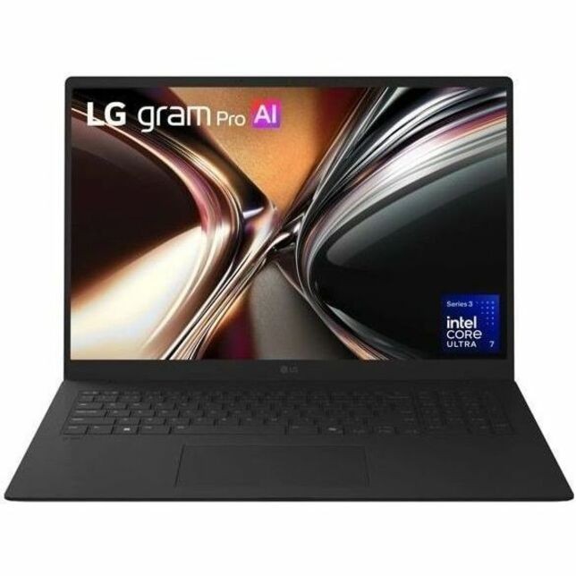 LG gram Pro 17Z90U-H.AU77U1 17" Touchscreen Copilot+ PC Notebook - WQXGA - Intel Core Ultra 7 Series 3 355 - 16 GB - 1 TB SSD - Black