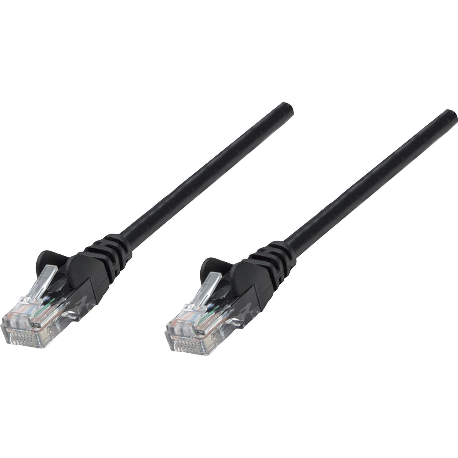 Intellinet Network Solutions Cat5e UTP Network Patch Cable, 50 ft (15.0 m), Black
