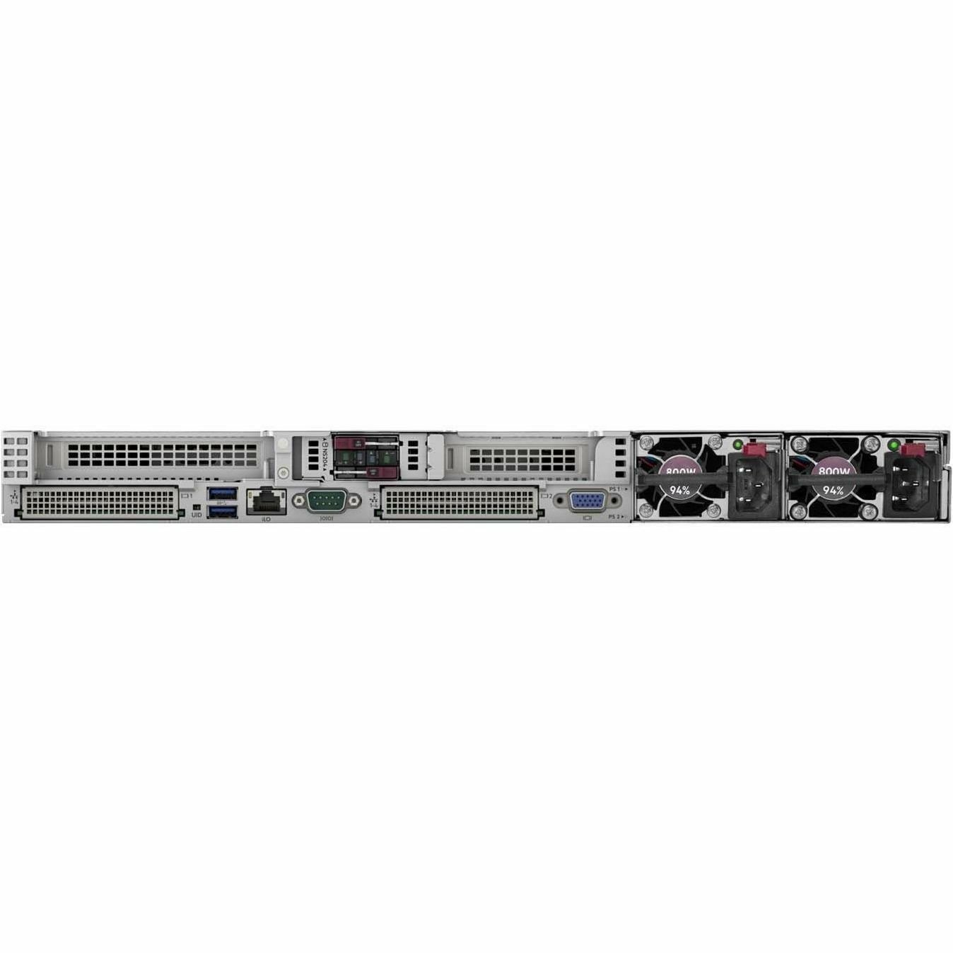 HPE ProLiant DL360 Gen11 1U Rack Server - 1 Xeon Silver 4410Y 2 GHz - 32 GB RAM - Serial ATA Controller