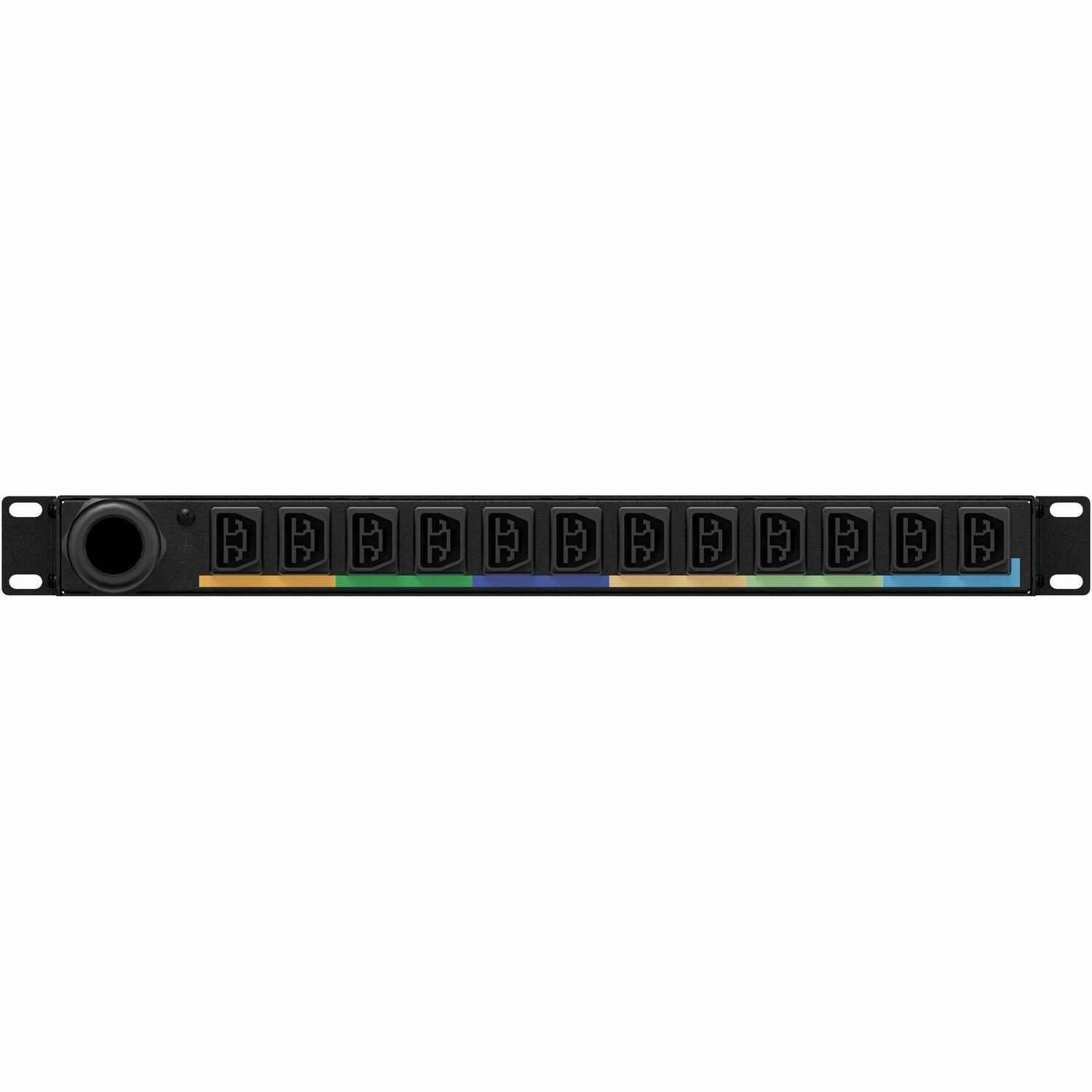 Vertiv PowerIT Monitored rPDU, 277/480V 30A, 12 Saf-D-Grid Series 400, IEC 60309 3P+N+E IP67-Plug, ETL c-ETL Listed TAA-Compliant, 1U Rack VP4N31A6