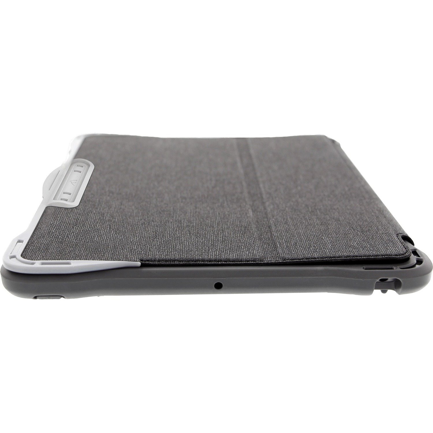 Brenthaven Edge Folio Rugged Carrying Case (Folio) for 10.2" Apple iPad (9th Generation), iPad (7th Generation), iPad (8th Generation) Tablet, Stylus, Apple Pencil (2nd Generation) - Gray