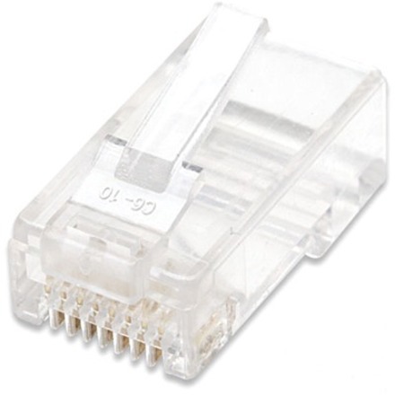 Intellinet 790055 Kabel-Connector RJ-45 Transparant ** New Retail **