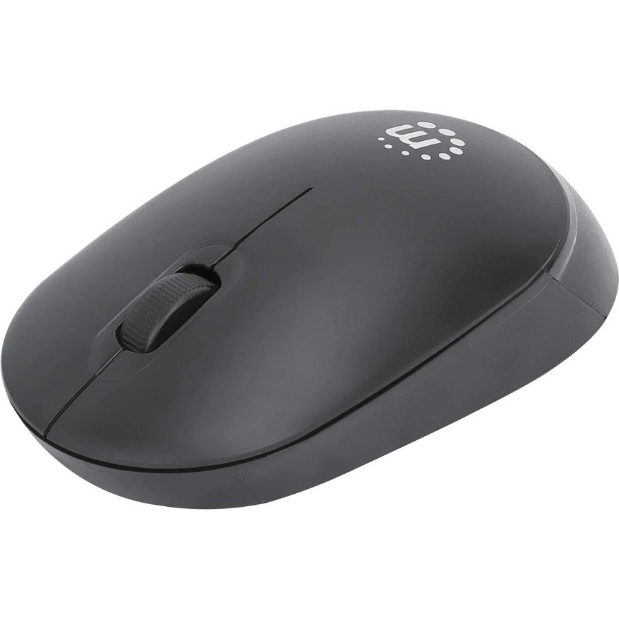 Manhattan Performance Usb Wireless Mouse- 2.4GHZ Black Usb-A 1000Dpi