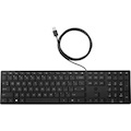HP 320K Keyboard - Cable Connectivity - USB Interface