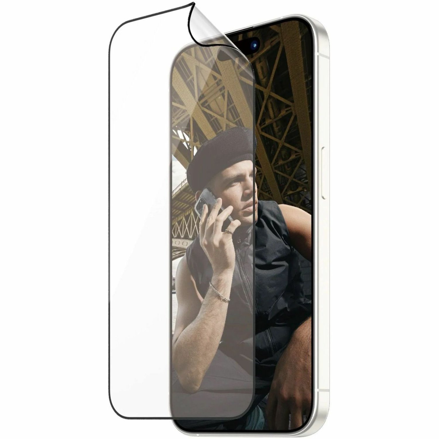 PanzerGlass Screen Protector for iPhone 15 Pro - Clear