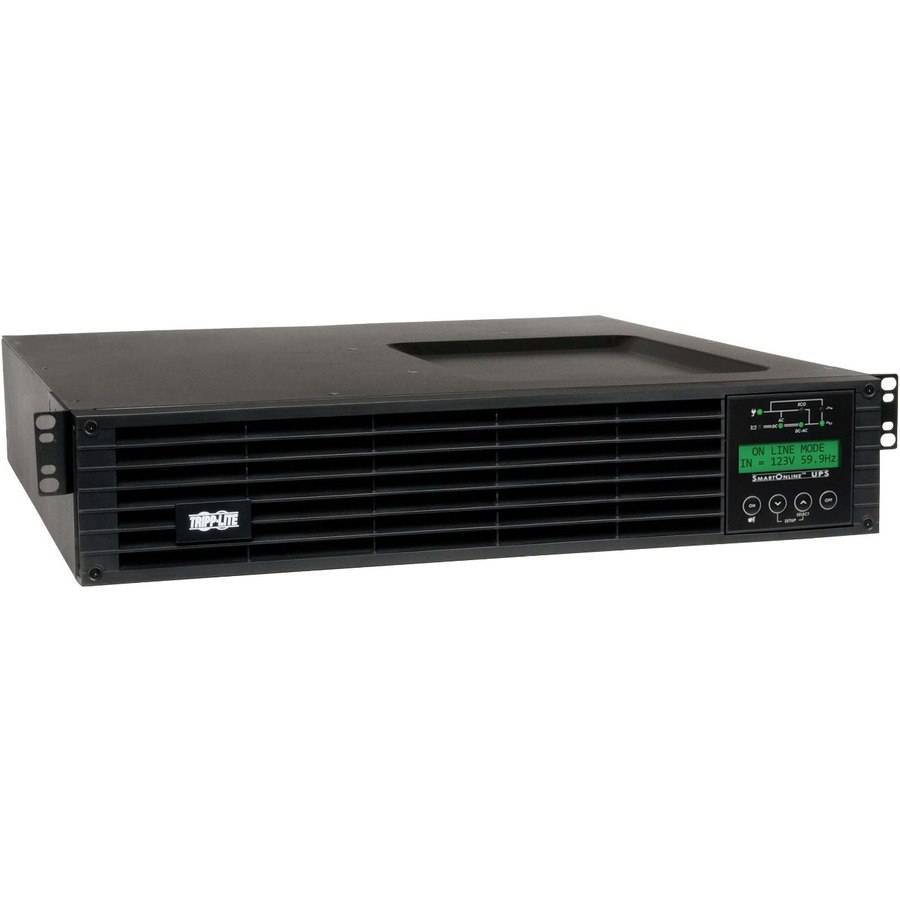 Tripp Lite by Eaton 120V 2000VA 1.8kW Double-Conversion UPS - 7 Outlets, Extended Run, Card Slot, LCD, USB, DB9, 2U