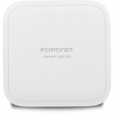 Fortinet FortiAP U421EV Dual Band Wi-Fi 5 IEEE 802.11 a/b/g/n/ac/d/h/i/k/v/j/e 3.97 Gbit/s Wireless Access Point - Indoor