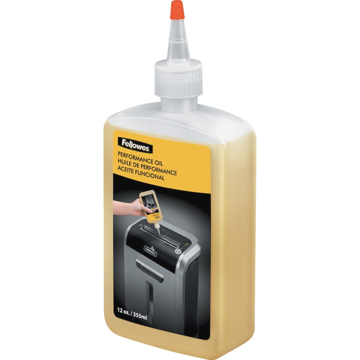 Fellowes Powershred&reg; Shredder Oil - 12 Oz. Bottle