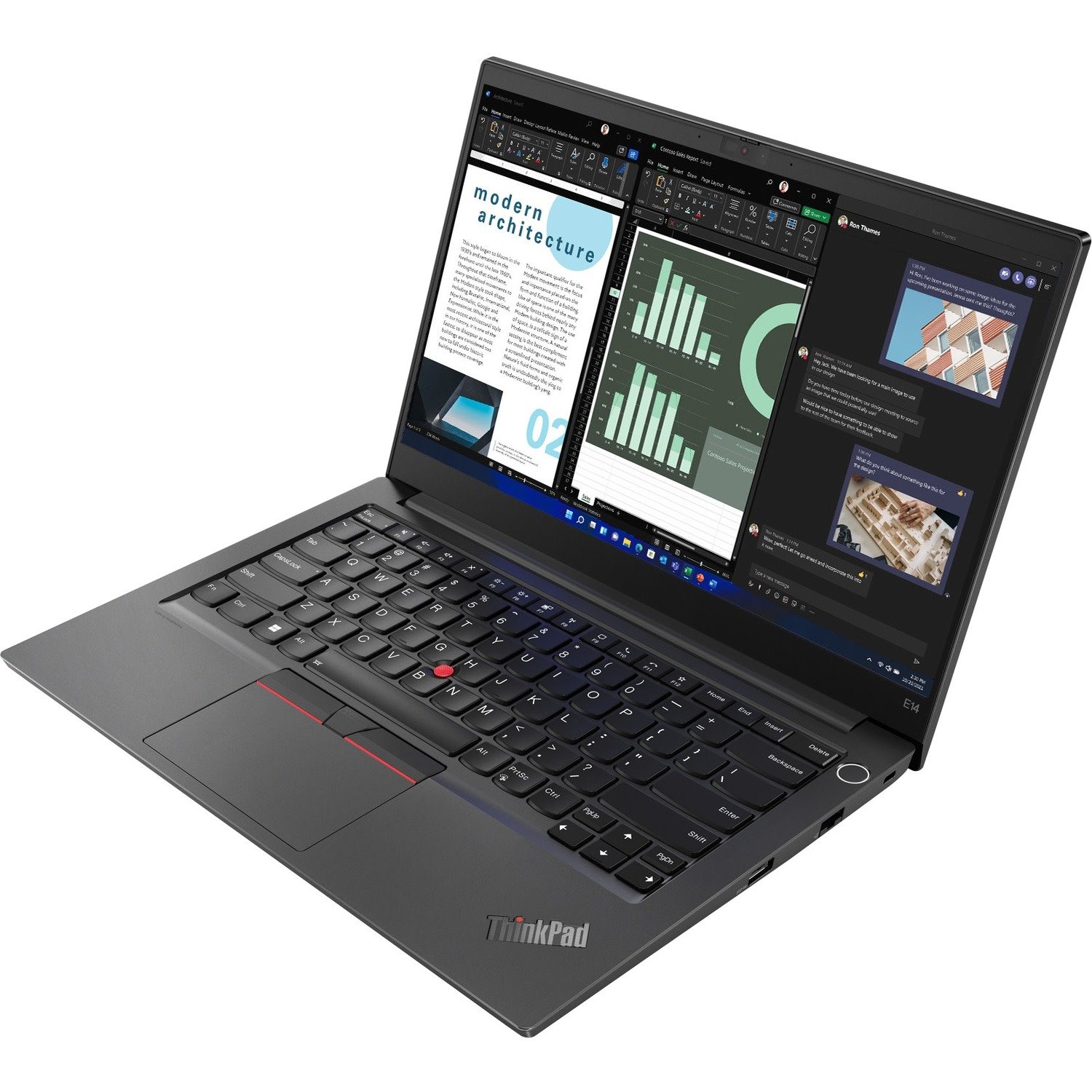 Lenovo ThinkPad E14 Gen 4 21E30054UK 35.6 cm (14") Notebook - Full HD - Intel Core i5 12th Gen i5-1235U - 8 GB - 256 GB SSD