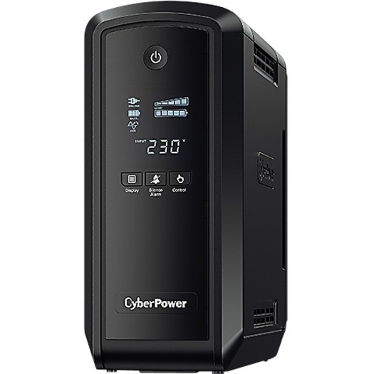 CyberPower PFC Sinewave Series 900VA/540W (10A) Tower UPS with LCD and 6 x AU outlets - (CP900EPFCLCDa)- 2 Years Adv. Replacement & incl. Int. Batteries