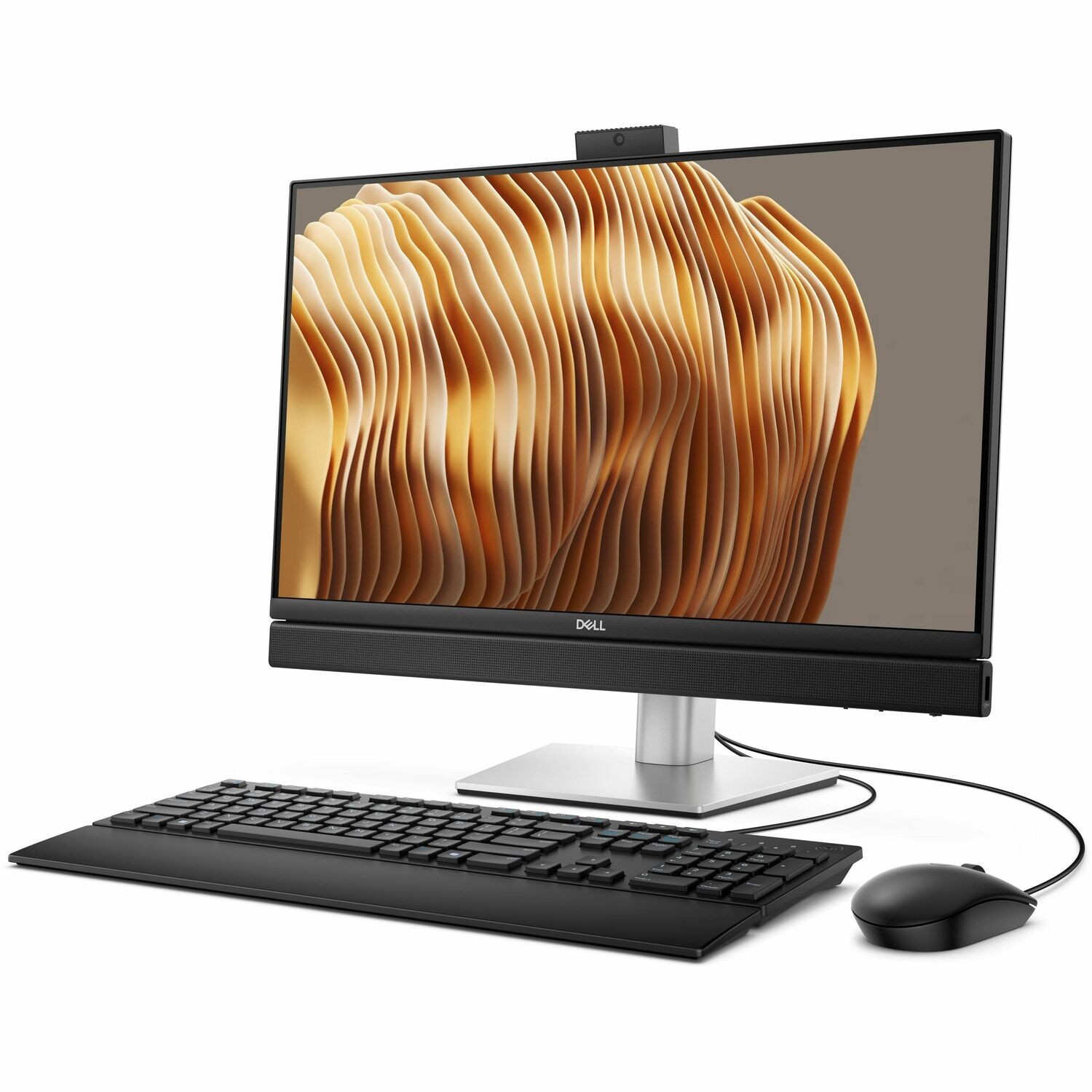 Dell Pro 24 QB24250 All-in-One Computer - Intel Core Ultra 7 Series 2 265 - 16 GB - 512 GB PCI Express NVMe 4.0 SSD - 23.8" Full HD Touchscreen - Desktop - Silver