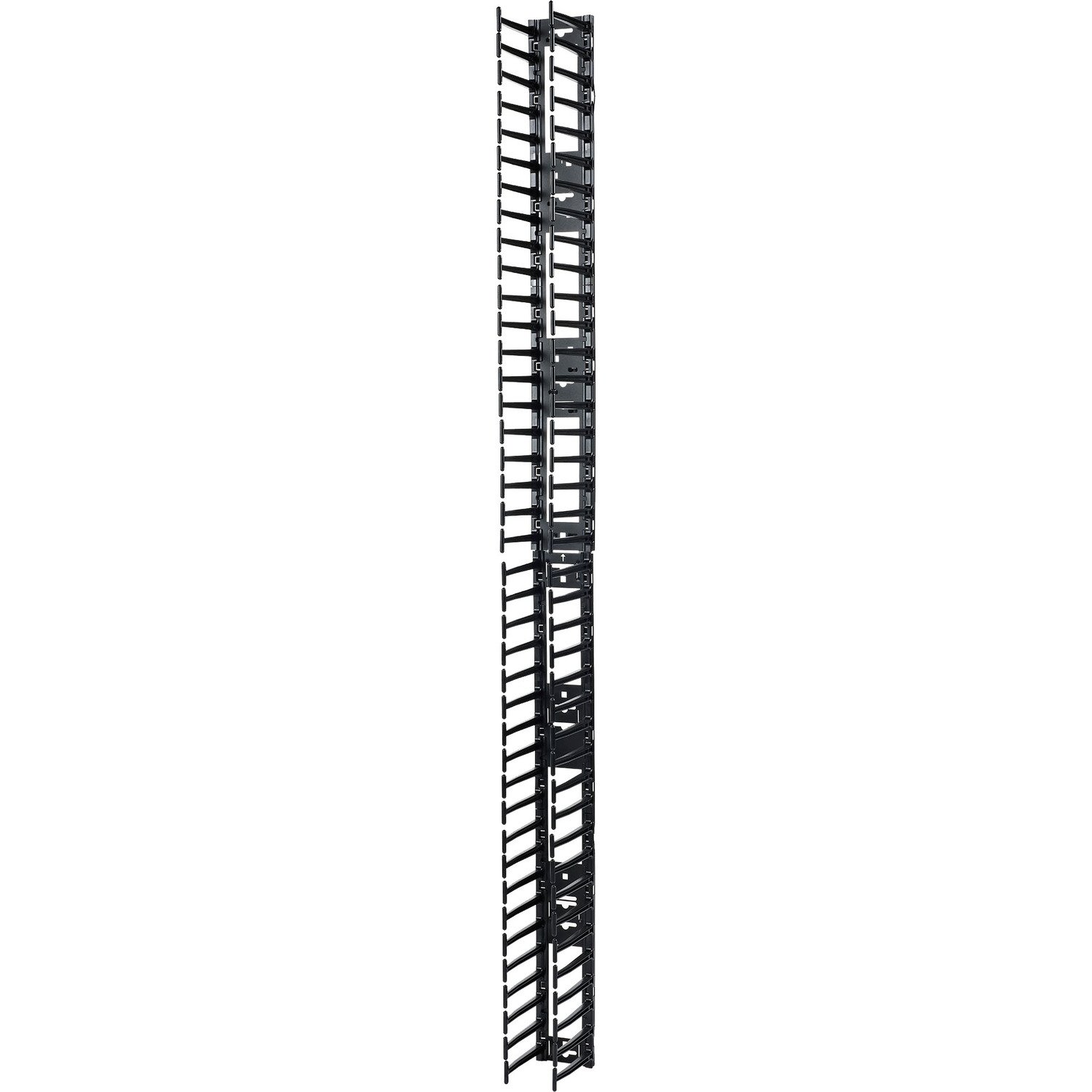 APC by Schneider Electric AR7580A Cable Organizer - Black - 2 Each Pack - TAA Compliant