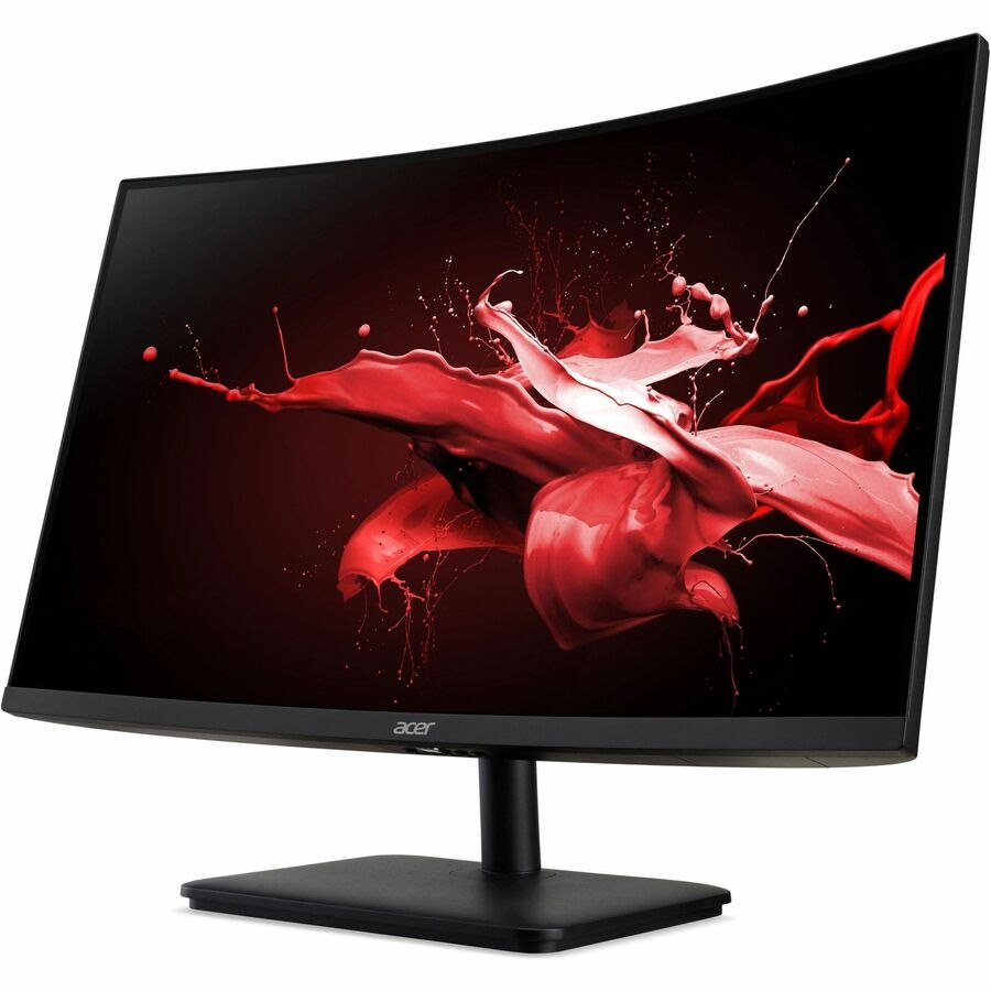 Acer Nitro ED240Q 24" Class Full HD Curved Screen LED Monitor - 16:9 - Black