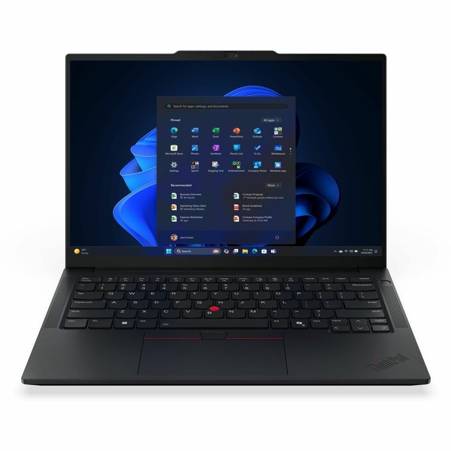 Lenovo ThinkPad E14 Gen 7 21T0005FUS 14" Notebook - WUXGA - 60 Hz - AMD Ryzen 5 220 - 16 GB - 256 GB SSD - English Keyboard - Black