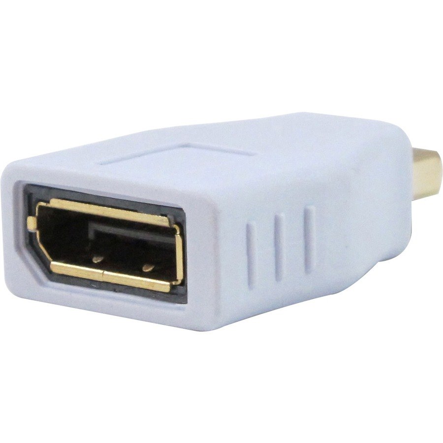 Axiom Mini DisplayPort Male to DisplayPort Female Adapter - MDPMDPF-AX