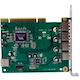 StarTech.com 7 Port PCI USB Card Adapter