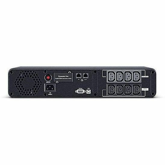 CyberPower PFC Sinewave Short-Depth Series 2000VA/1200W Rackmount-2U-(CP2000EIPFCRM2U)12V/9Ah*2 high rate, 6x IEC C13, 2 Yrs Adv. Repl. WTY Incl. internal Batt.