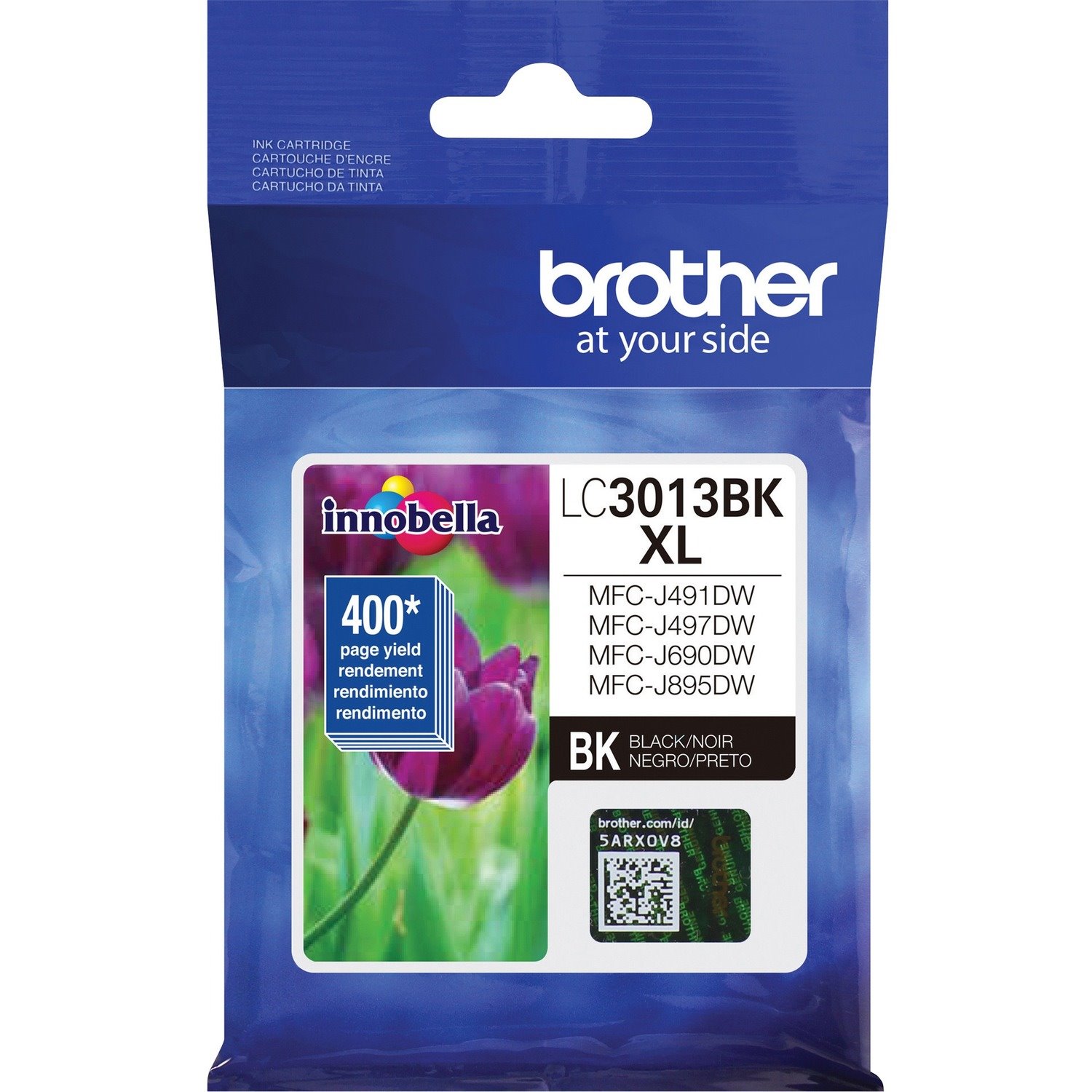 Brother Innobella LC3013BK Original High Yield Inkjet Ink Cartridge - Single Pack - Black - 1 Each