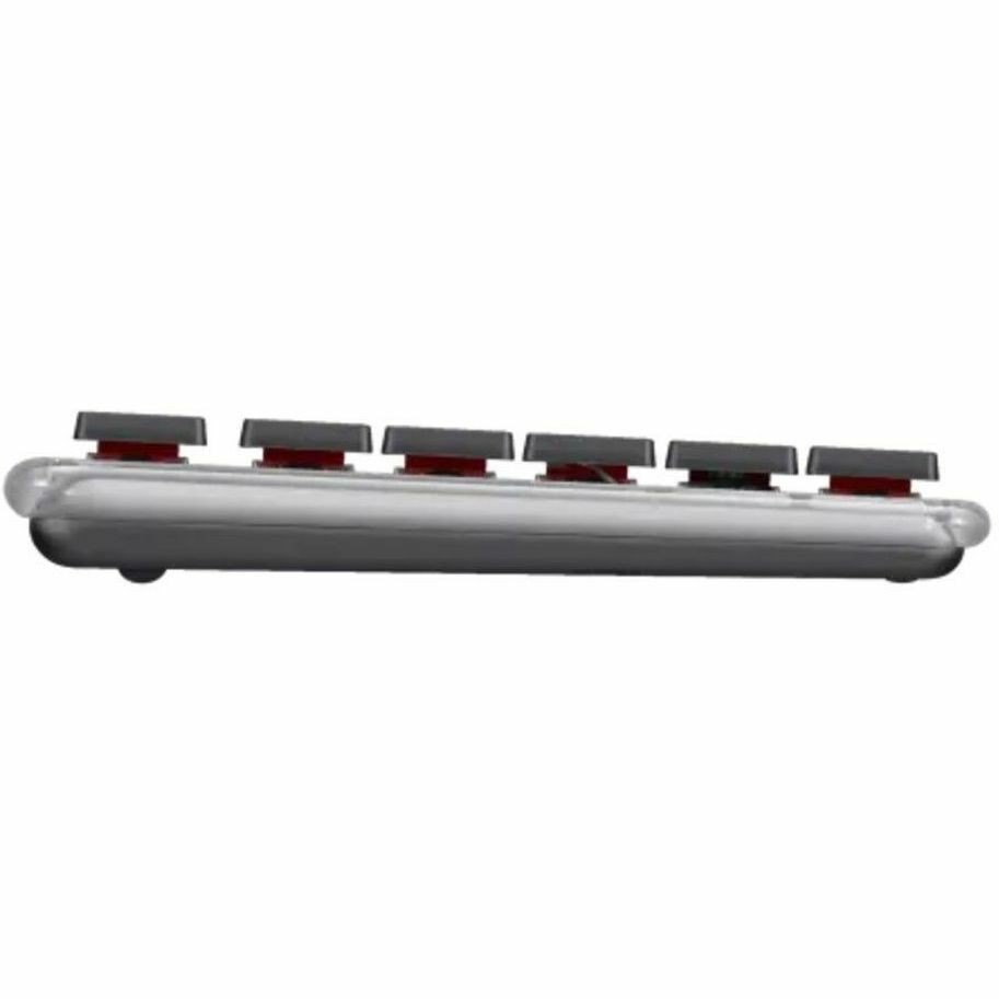 Lenovo 8000 Keyboard - Wireless Connectivity - USB Type A Interface - LED - English (US) - Thunder Gray