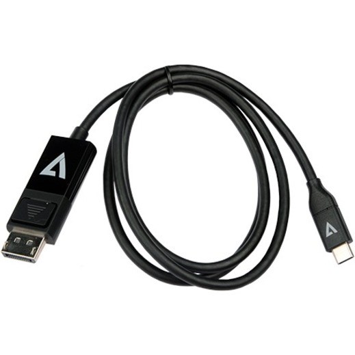V7 V7UCDP-2M 2.01 m DisplayPort/USB-C A/V Cable