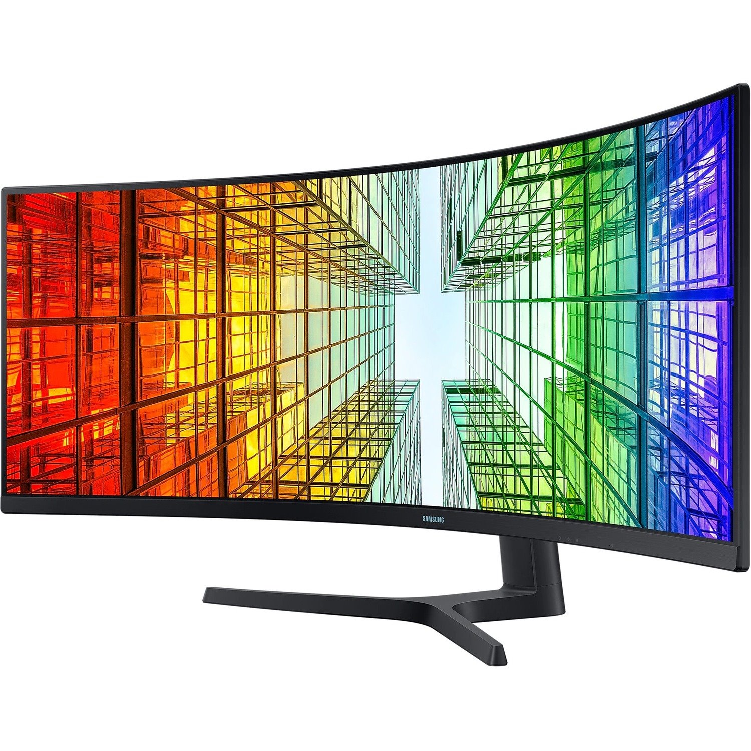 Samsung S49A950UIU 49" Class UW-Dual QHD Curved Screen LCD Monitor - 32:9 - Charcoal Black