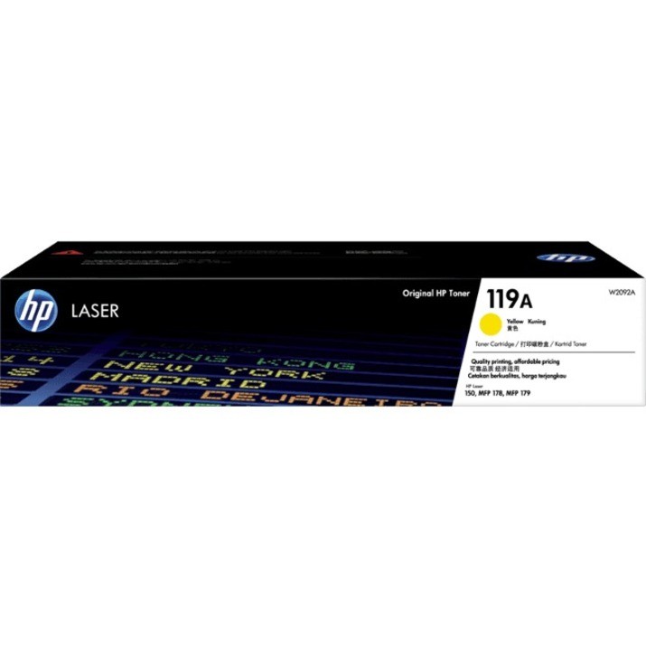 HP 119A YELLOW ORIGINAL LASER TONER CARTRIDGE
